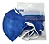Mascara Pff 2 Sem Valvula N95 Cor Azul - Ksn (15 Pçs) - Imagem 1
