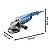 ESMERILHADEIRA ANGULAR DE 7 BOSCH GWS 22-180 2200W - Imagem 5
