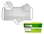 Máscara Descartável Tripla Camada Com Elástico Kit 20 Cx com 50 un - Imagem 2