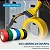 Kit 6 Fitas Isolantes Coloridas Pvc Antichama 10m Elétrica - Imagem 3