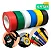 Kit 6 Fitas Isolantes Coloridas Pvc Antichama 10m Elétrica - Imagem 1