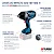 Chave De Impacto 18v Bosch Gds18v-1050h 3/4 60hz Sem Bateria E Sem Carregador Azul - Imagem 6