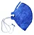 Respirador Ksn Azul Pff2 Máscara N95 Epi Ca 8357 Kit 100 Un - Imagem 3