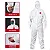 Macacão Descartável Tnt Pintura Laboratório Química Epi - Imagem 3