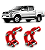 Jumelo conforto 2 unidades Hilux 1995 a 2015 Lift 2” - Imagem 1