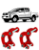 Jumelo conforto 2 unidades Hilux 1995 a 2015 Lift 2” - Imagem 1