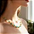 Colar Choker Feminino Com Pedras Azuis - Imagem 2