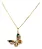 Colar Dourado Feminino Com Pingente Borboleta - Imagem 2