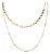 Colar Corrente Choker Feminino Dourado - Imagem 1