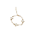 Pulseira Feminina Virginia Choker Trevo Ouro - Imagem 1