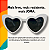 Óculos Escuro Coração JOMA para Festas - Imagem 6