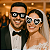 Kit 2 Óculos Escuro JOMA Para Casamento Casei - Imagem 2