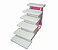 Escada Top Box Luxo 60 cm de Altura 6 Degraus Várias Combinações de Cores - Imagem 2