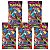Kit 5 Boosters Unitários Fogo Fantasmagórico Pokemon TCG - Imagem 1