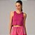 Regata Alto Giro Eterna Cropped SM25 Roxo Cereja - Imagem 3