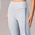 Legging Alto Giro Com Recortes e Silk SM25 Azul Cristalino - Imagem 4