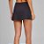 Saia-Shorts Alto Giro Eterna Sobreposta SM25 Preto - Imagem 2
