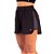 Shorts Poker Runner Vida Feminino Preto/Chumbo/Preto - Imagem 1