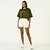 Camiseta Colcci Loose OU26 Feminina Verde Zayna - Imagem 3