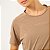 Camiseta Colcci Comfort Com Logo Minimalista OU26 Marrom - Imagem 3
