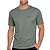 Camiseta Speedo Basic Stretch Fast Masculina Verde Salvia - Imagem 1