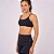 Top Alto Giro Eterno Liso Costas Decotada WT26 Preto - Imagem 5