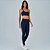 Legging Alto Giro Elástico Personalizado WT26 Azul Vinil - Imagem 3