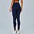 Legging Alto Giro Elástico Personalizado WT26 Azul Vinil - Imagem 2