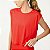 Blusa Colcci Curta Sem Mangas Muscle WT26 Vermelho Sparkly - Imagem 1
