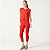 Blusa Colcci Curta Sem Mangas Muscle WT26 Vermelho Sparkly - Imagem 3