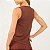 Regata Colcci Comfort Fit OU26 Feminina Marrom Marissa - Imagem 2