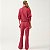 Blusão Colcci Cropped Com Zíper Frontal WT26 Vermelho Nar - Imagem 4