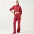 Blusão Colcci Cropped Com Zíper Frontal WT26 Vermelho Nar - Imagem 3