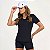 T-Shirt Alto Giro Eterna Gola V PR26 Feminina Preto - Imagem 3