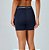 Bermuda Alto Giro Sport PR26 Feminina Azul Vinil - Imagem 2