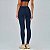 Legging Alto Giro Sport PR26 Feminina Azul Vinil - Imagem 2