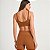 Top Colcci Malha Sport WT26 Feminino Marrom Baoba - Imagem 2