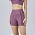 Bermuda Alto Giro Elástico Personalizado PR26 Roxo Malva - Imagem 1