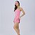 Vestido Alto Giro Com Elástico Personalizado PR26 Rosa Feliz - Imagem 3