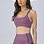 Top Alto Giro Nadador Elástico PR26 Roxo Malva - Imagem 1