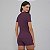 T-Shirt Alto Giro Eterna Gola V PR26 Feminina Roxo Malva - Imagem 2