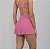 Saia-Shorts Alto Giro Eterna Sobreposta Evase P26 Rosa Feliz - Imagem 2