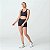 Shorts Fila Flat Life Feminino Preto/Vermelho/Branco - Imagem 5