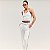 Regata Colcci Slim Malha Sport PR27 Feminina Off Natural - Imagem 5