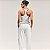 Regata Colcci Slim Malha Sport PR27 Feminina Off Natural - Imagem 6