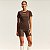 Camiseta Colcci New Comfort Fit Tec Fluity P27 Marrom Roccia - Imagem 5