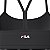 Top Fila Life Feminino Preto/Vermelho/Branco - Imagem 5