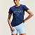 Blusa Colcci Sport Com Estampa Frontal PR7 Azul Speed - Imagem 1