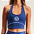 Top Colcci Cropped Feminino Frente Única PR27 Azul Speed - Imagem 1