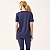 Camiseta Colcci Comfort Com Relevo VR27 Feminina Azul Speed - Imagem 5